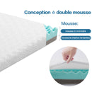 MEROUS Memory-Form-Matratzenauflage – 7,5 cm auf 2-Personen-Matratze, dicke Memory-Form-Matratzenauflage für Erwachsene mit abnehmbarem und waschbarem Bezug
