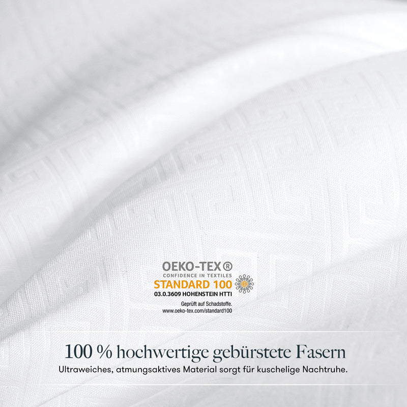 MEROUS 2Stk Luxuriöses Kissen 60x60 cm weiß-100% Polyesterfaser-weich und bauschig-milben- und hypoallergen